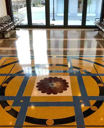 Monolithic Terrazzo Floor